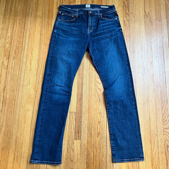 Edwin Jeans Mens 30 x31 Blue Denim Jace Straight Leg Fit Stretch - Picture 1 of 12